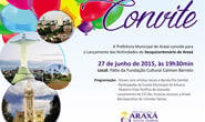 PMA convida para o início das comemorações do Sesquicentenário de Araxá