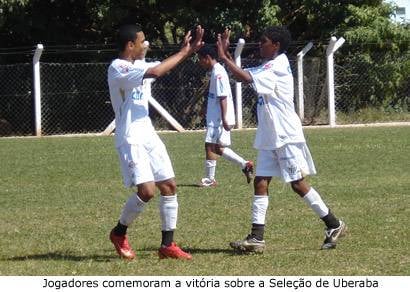 Gansinho vence Seleção de Uberaba por 3 a 0