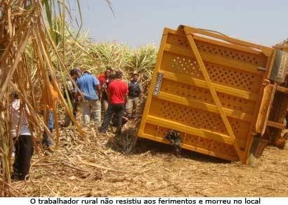 Trabalhador rural morre ao ser esmagado por carreta na BR-452