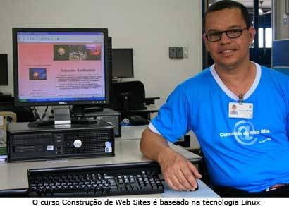 Professores da rede estadual constroem Web Sites durante curso do Senac Araxá