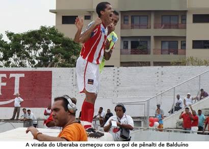 Garotada do Uberaba vence o Ganso de virada