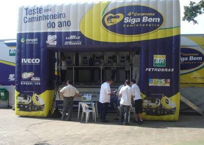 Araxá recebe pela primeira vez a Caravana Siga Bem Caminhoneiro