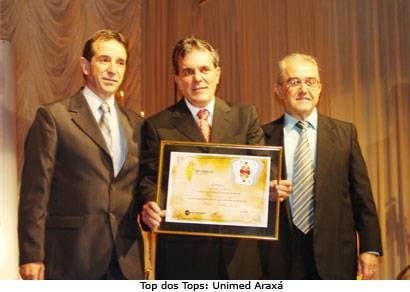 Rede Integração premia 39 empresas em Araxá no Top of Mind 2008