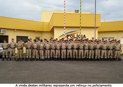 Araxá e região recebem reforço no policiamento