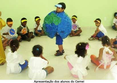 Cemei Doralice Afonso realiza projeto ambiental através da arte