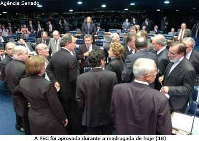 Senado aprova PEC que aumenta número de vereadores