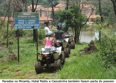Quadriciclo é o novo atrativo turístico de Araxá