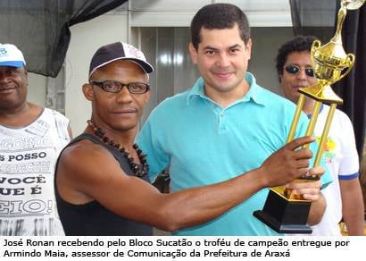 Sucatão vence o Desfile de Blocos do Carnaval de Araxá