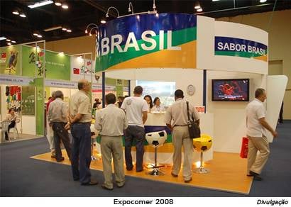 Araxá e BH compõem o estande de Minas durante a Expocomer no Panamá