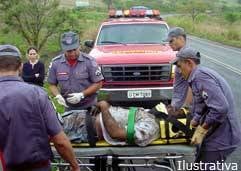 Duas pessoas morrem e três ficam feridas em acidente na BR-262