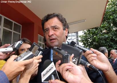 Aécio Neves debate expansão da CBMM com a direção do Grupo Itaú/Unibanco