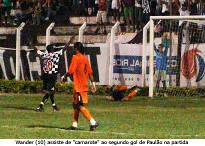 Araxá vence no sufoco com dois de Paulão