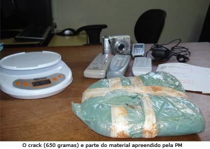 PM prende um dos principais suspeitos de tráfico de Araxá