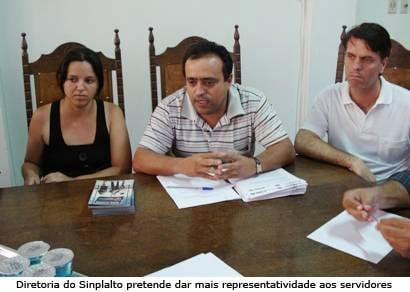 Sinplalto pede apoio da Câmara para iniciar negociação com a prefeitura