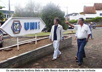 Prefeitura inicia reforma da Unileste