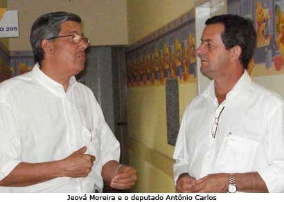 Jeová Moreira e deputado Antônio Carlos Arantes se reúnem com secretários