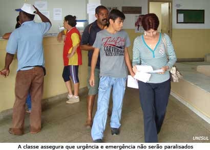 Classe médica pode deixar de atender na rede pública