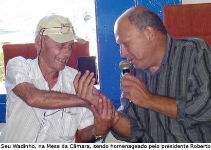 Vinte e um anos de dedicação às reuniões da Câmara Municipal