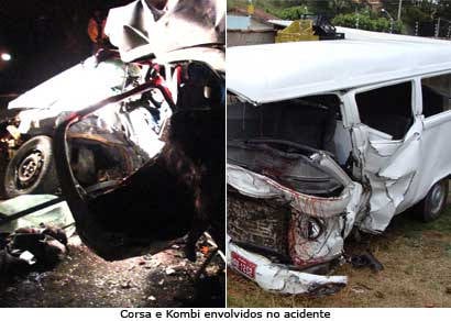 Sobe para dez o número de mortes em acidente