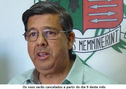 Jeová diz que Araxá não perde nada com o cancelamento de voos