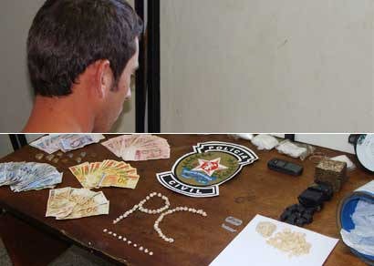 Polícia Civil prende acusado de tráfico no Ana Pinto de Almeida