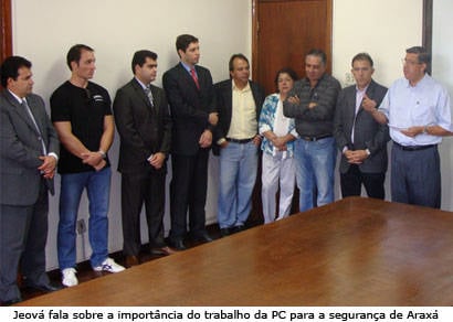 Jeová Moreira garante convênio com a Polícia Civil