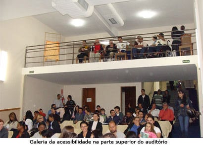Acia inaugura reestruturações para acessibilidade em sua sede