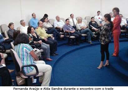 Trade turístico discute problemas durante encontro com a secretária Alda Sandra
