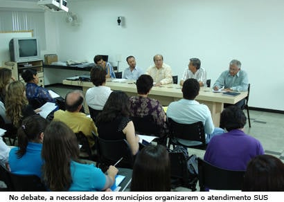 Saúde da microrregião é discutida em Araxá