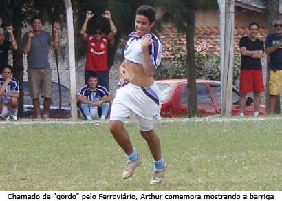 Arthur faz cinco na goleada do Grei em cima do Ferroviário