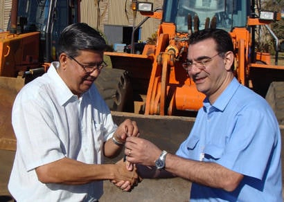 CBMM doa maquinário para a prefeitura