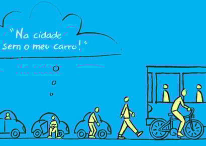 Araxá adere ao projeto mundial ???Um Dia Na Cidade Sem Meu Carro???