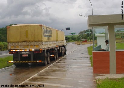 Motorista que fugir da balança de pesagem será flagrado na BR-262