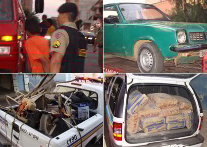 Mais de 100 objetos furtados são apreendidos pela Polícia Militar