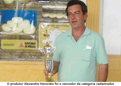 Araxaense vence Concurso Regional do Queijo Minas Artesanal