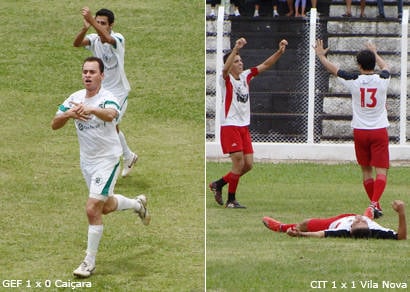 GEF e Vila Nova estão na final do Campeonato Amador