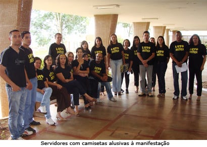 Servidores do Judiciário de Araxá aderem à paralisação nacional