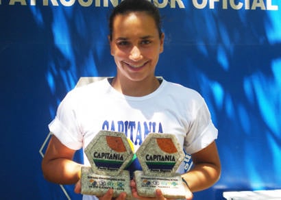 Com brilhante atuação no Bahia Open, Marcela Valle leva dois troféus