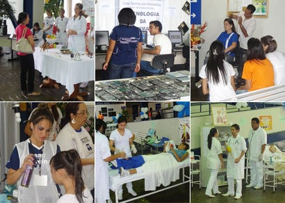 Feitec demonstra atribuições dos futuros profissionais pelo Senac Araxá