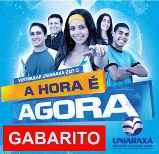 Confira o resultado da 1ª chamada do Vestibular 2010 do Uniaraxá