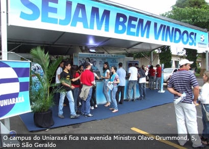 Uniaraxá abre inscrições para o Vestibular Especial 2010