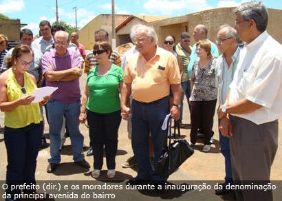 Jeová inaugura melhorias no Recanto dos Bosques