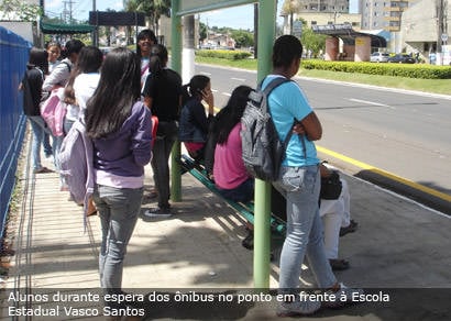 Estudantes criticam novo sistema de transporte público