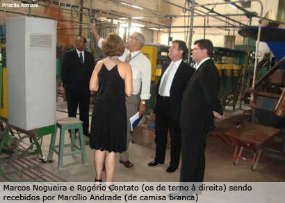Representantes da CBMM visitam laboratórios do Cetec