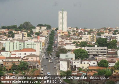 Débito de IPTU em Araxá soma R$ 25 milhões
