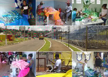 Escolas de Samba se preparam para o desfile