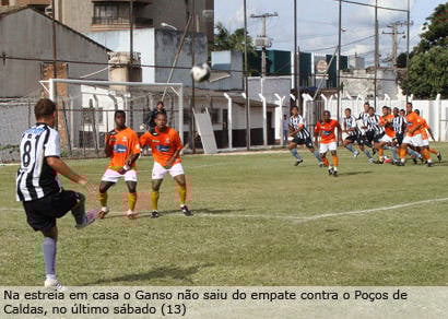 Araxá tenta sair da lanterna contra o Funorte