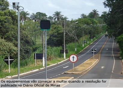 Redutores eletrônicos de velocidade estão funcionando em caráter educativo
