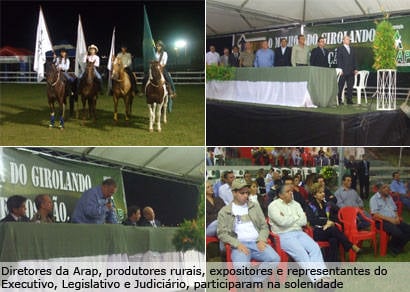 Expoaraxá 2010 é aberta oficialmente