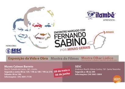 Araxá recebe a exposição Encontro Marcado com Fernando Sabino